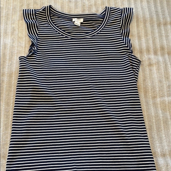 J. Crew Tops - ✨SALE✨ J Crew Striped Cotton Tank